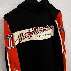 WOMENS HARLEY DAVIDSON ZIP UP SWEATSHIRT/jacket